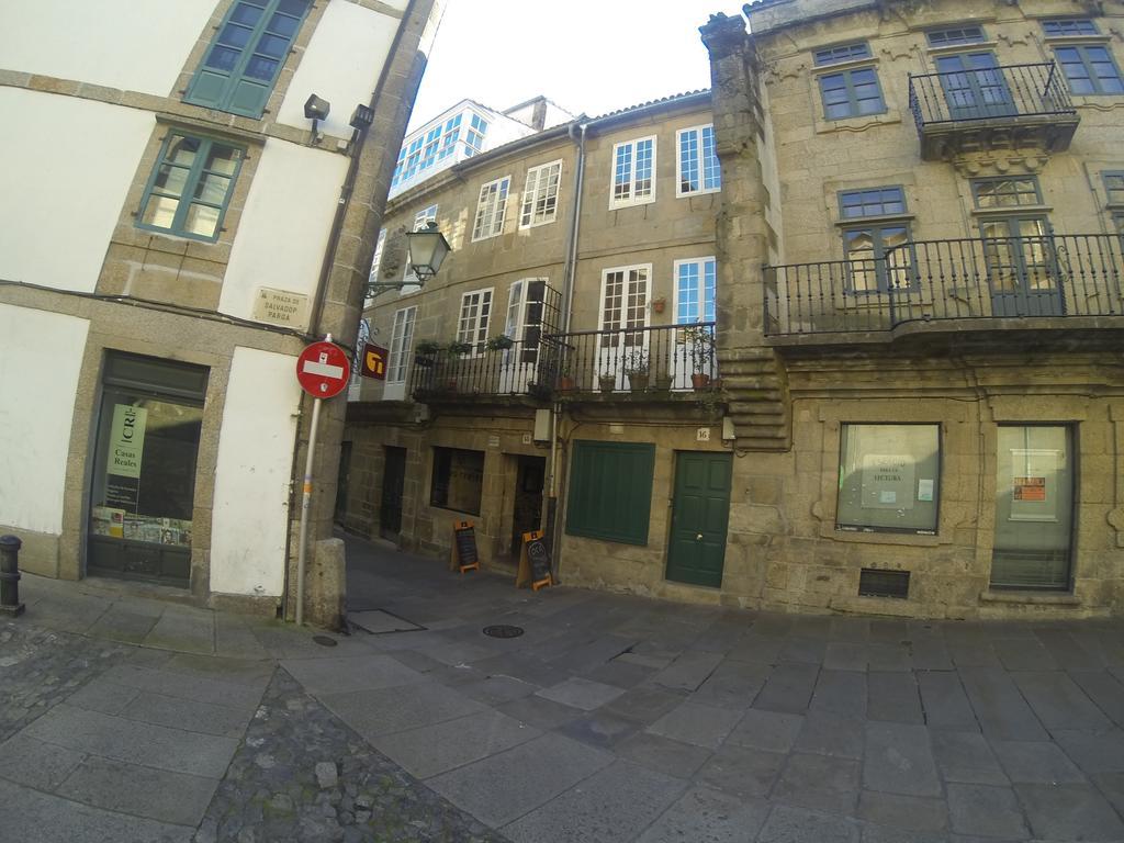 サンティアゴ・デ・コンポステーラInicia Casas Realesアパートメント エクステリア 写真